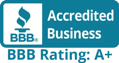 BBB Accredited Business, A+ rating
